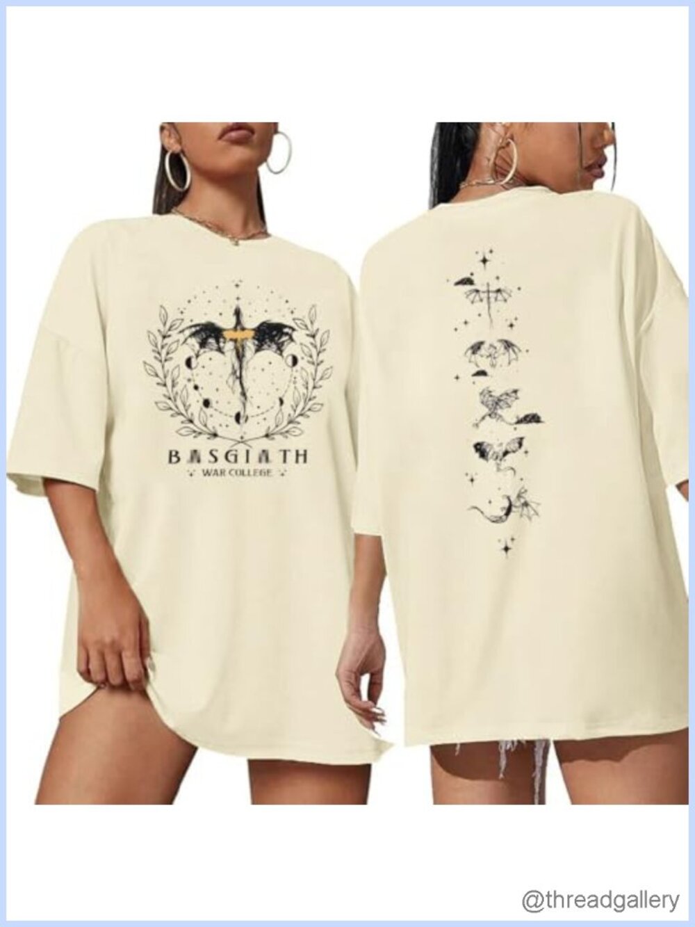 Oversized Bookish Graphic Tee Crew Neck Short Sleeve Loose Fit Casual Top